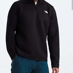 The North Face 1/4 Zip Athleisure Wear Sporty Feel | Medium | preppy casual